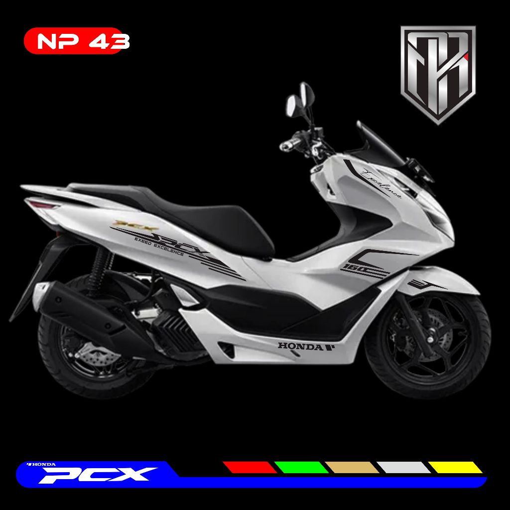 PCX MOTORCYCLE STRIPING PCX 160 สติ๊กเกอร์ตัด HONDA PCX ALL NEW 160 HONDA PCX 160