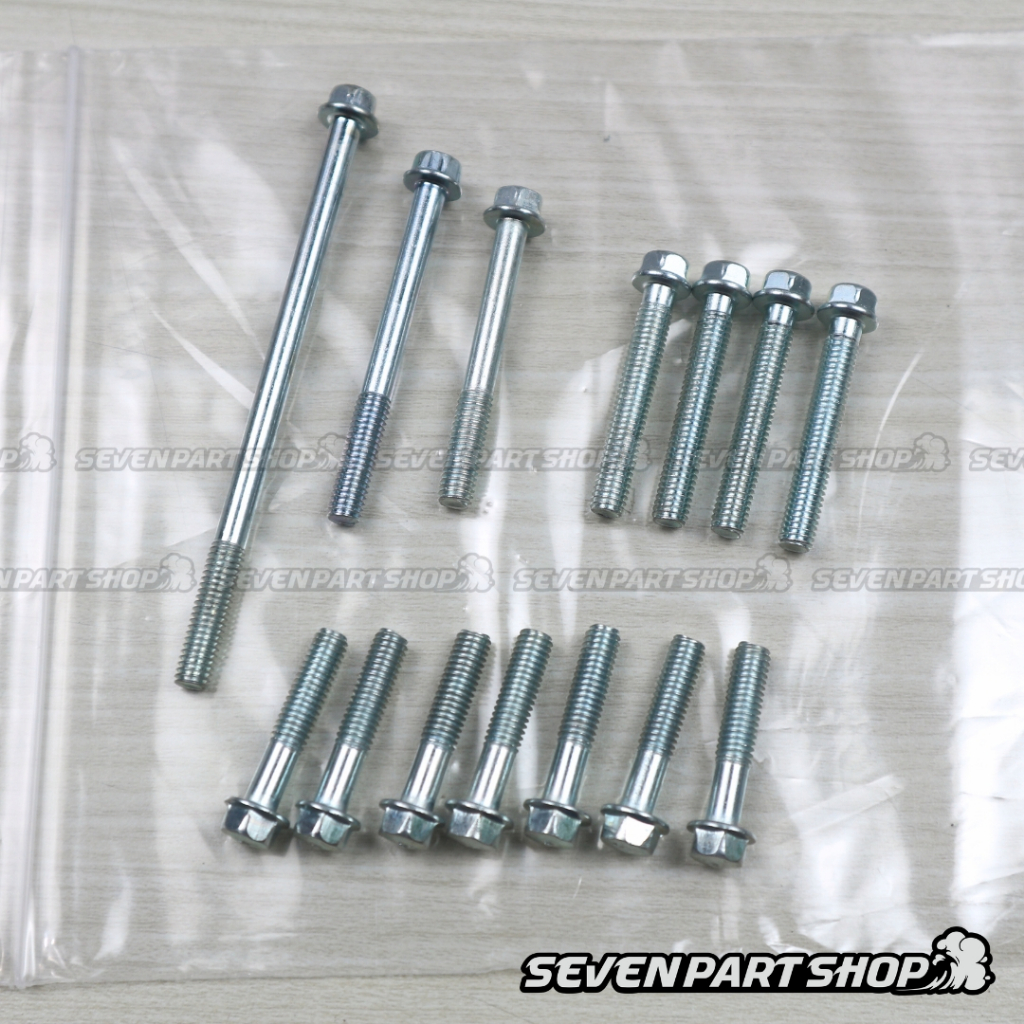 MESIN ENGINE BLOCK CALTER BOLT SET ซ้ายขวา KEY 8 F1ZR F1Z FORCE 1