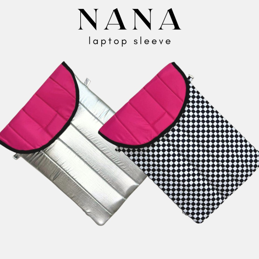 KF7 Fichy Nana Laptop Sleeve Free Dustbag Puffy Sleeve Pillow Sleeve Laptop Puffy Sleeve Laptop Bag 