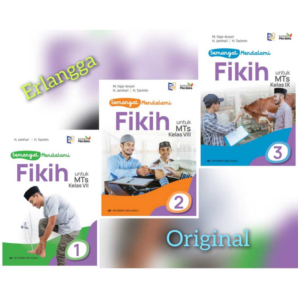 วิญญาณแห่งความลึก FIQH สําหรับ MTS class 7, 8, 9 KM Erlangga