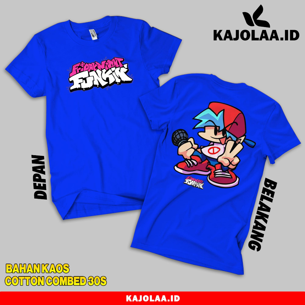 เสื้อยืด Iron Patch FNF Friday Night Funkin