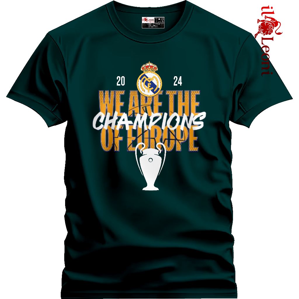 Illeoni Buttonscarves REAL MADRID WE ARE THE CHAMPIONS UCL Buttonscarves REAL MADRID CHAMPIONS