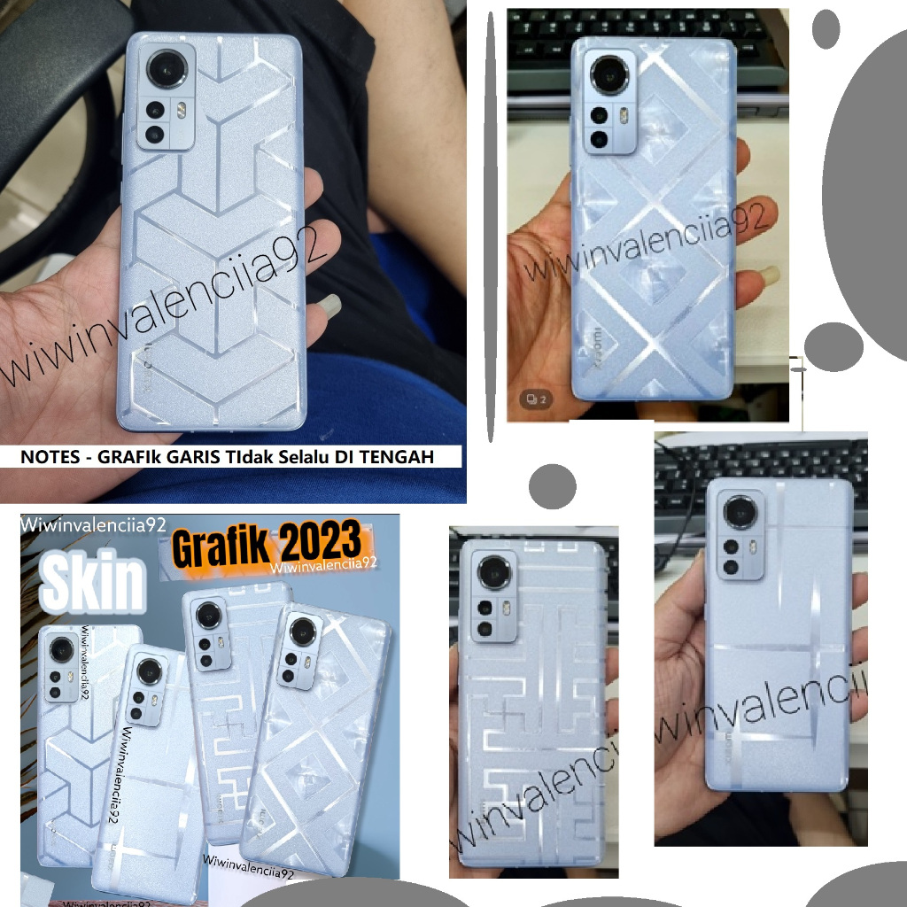 Hans - MOTIF "CLEAR" สติกเกอร์ผิว Back Body Vivo Y28 Y27s Y27 Y03 Y02 Y02T Y02s Y01 T1Pro S1 Z1 PRO 