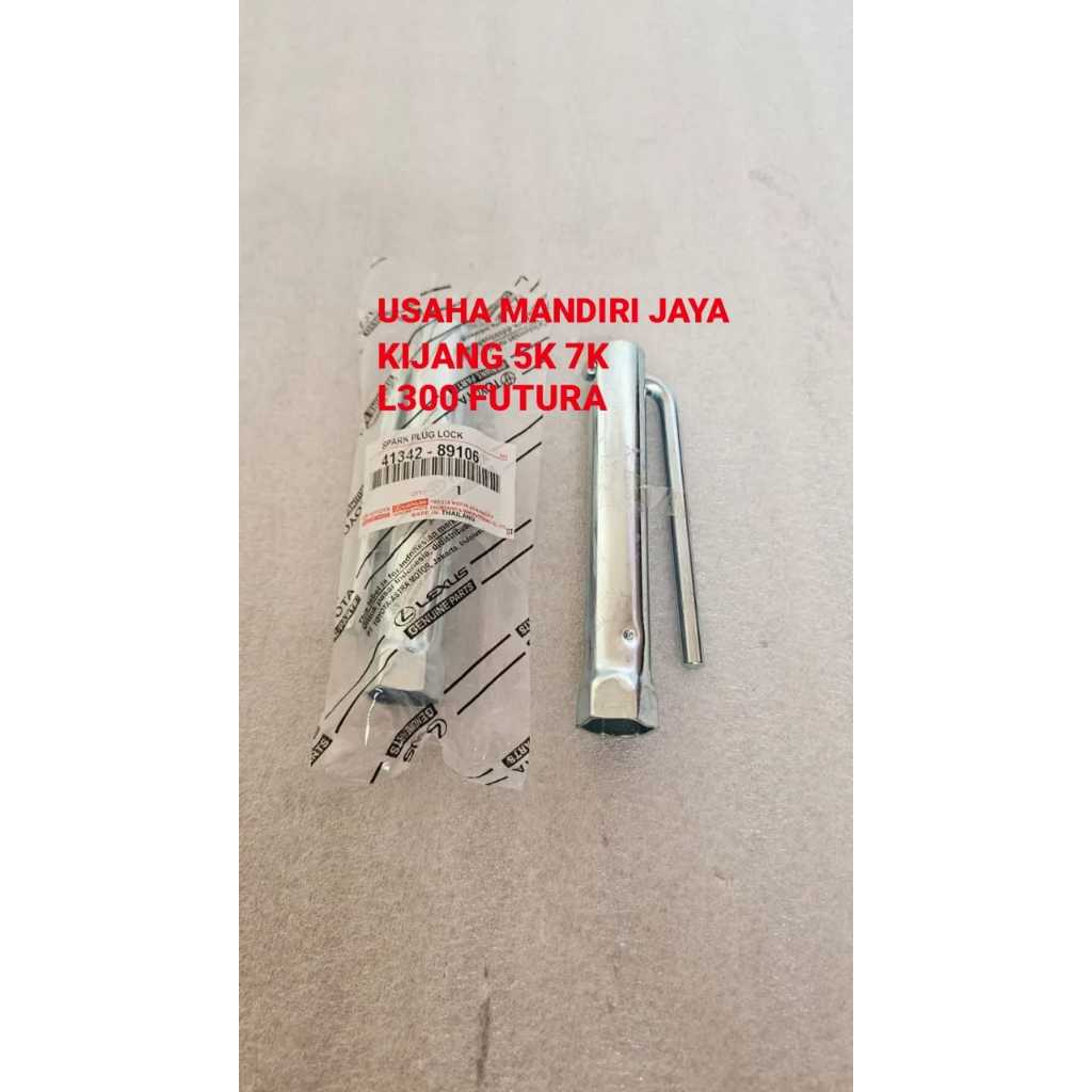 KIJANG 5K/7K CARRY/FUTURA/T120S/L300 SPARK PLUG WRENCH + ยาง