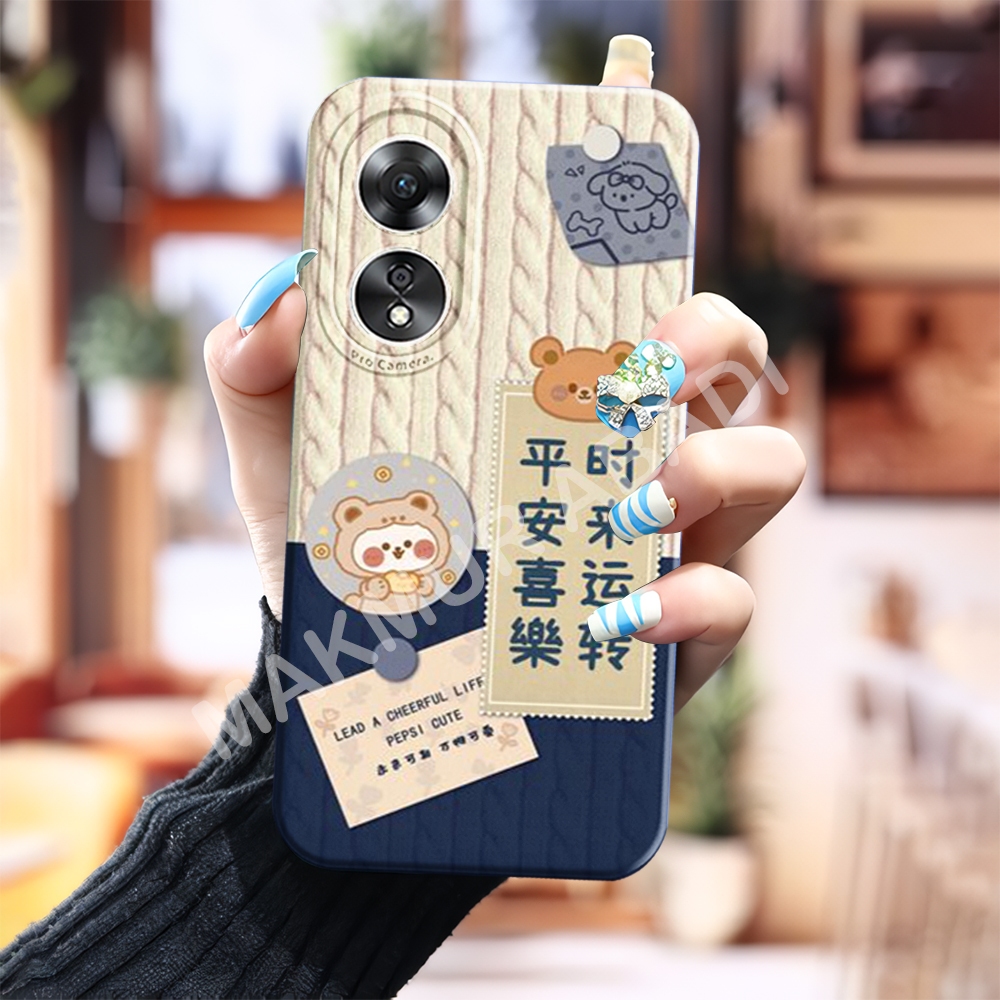 Case-Oppo-A60 A38 A18 A58 4G A78 4Gแฟชั่นล่าสุดกรณีHp Oppo A60 A38 A18 A58 4G A78 4Gล่าสุดปลอกHP Opp