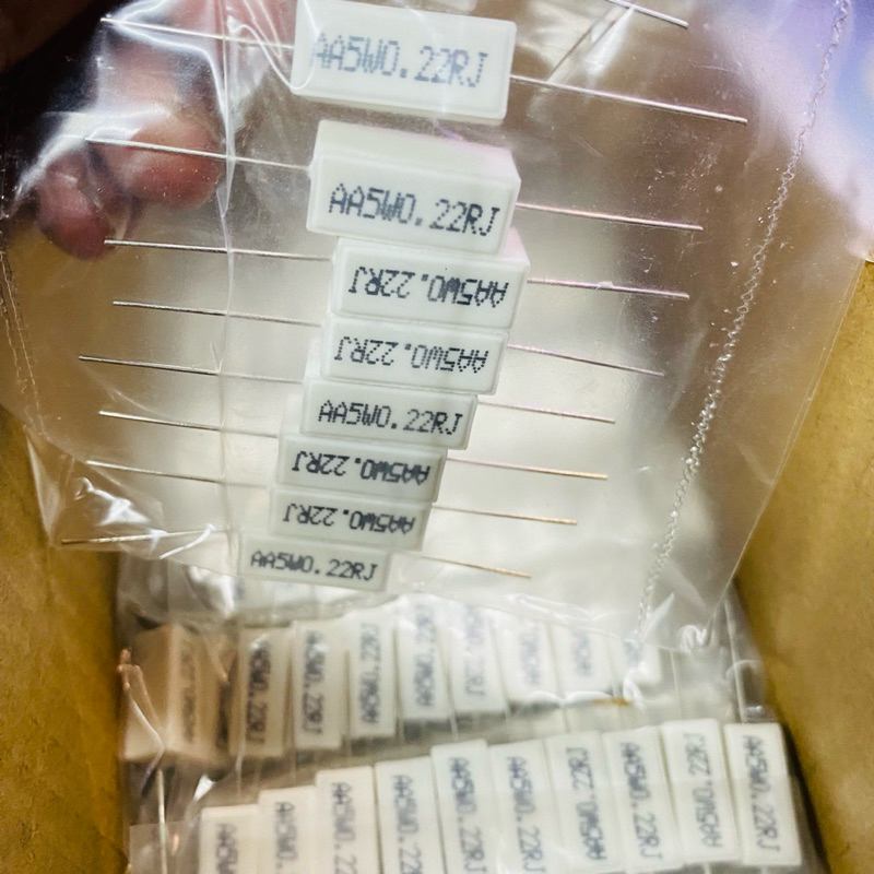 R5WATT RESISTOR 0.22 0.5 0.47 โอห์ม