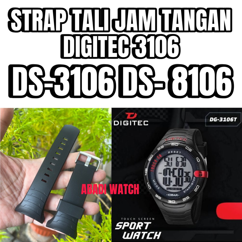 Digress DG 8106 WATCH STRAP DG 3106 original DS8106 DS 8106 DS 3106 DS3106 เหมาะกับและสามารถใช้ได้โด