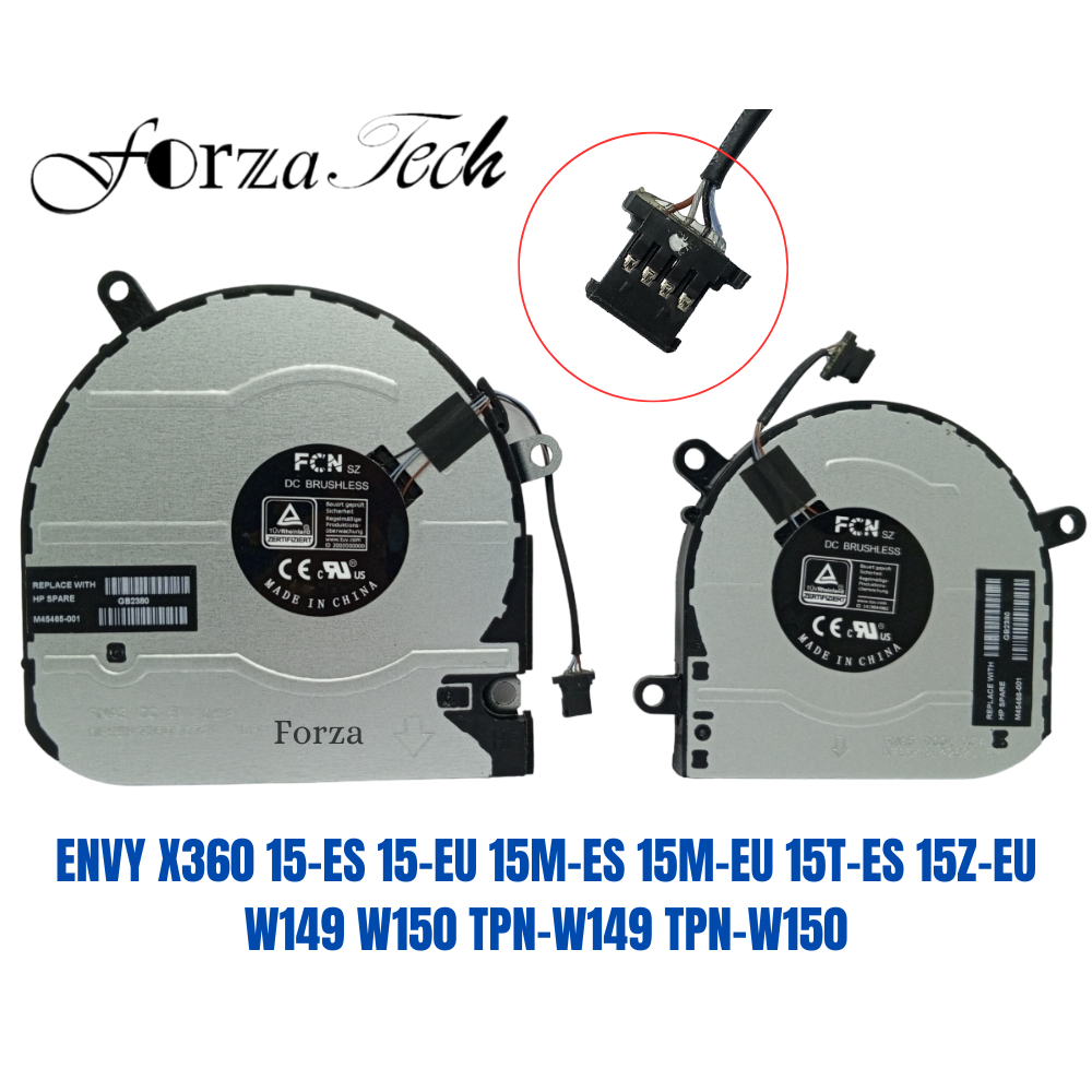 Hp FAN COOLING ENVY X360 15-EU1073CL 15M-EU 15M-EU001X CPU & GPU L+R ใหม่