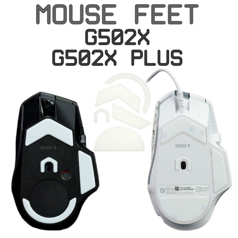 เมาส์ Feet Glide ICE Logitech G502X Lightspeed G502 X PLUS ไร้สาย - Mousefeet Skates PTFE