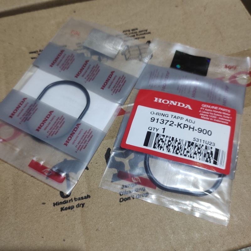 91372-KPH-900 ต้นฉบับ Karisma Supra X 125 ฝาครอบวาล์ว Oring