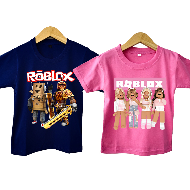 ใหม่!!! เสื้อยืด KIDS ROBLOX สําหรับเด็กผู้ชาย/เด็กผู้หญิง
