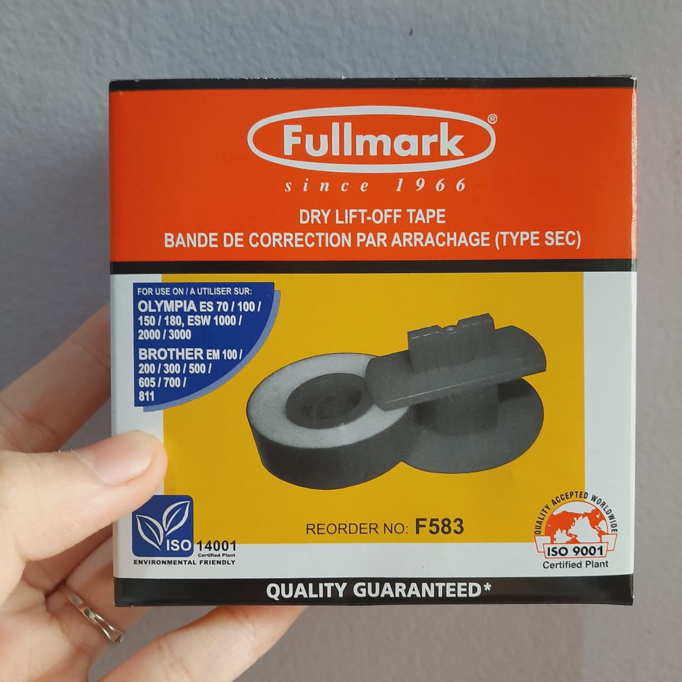Fullmark Dry LiftOff Tape Reorder No F583