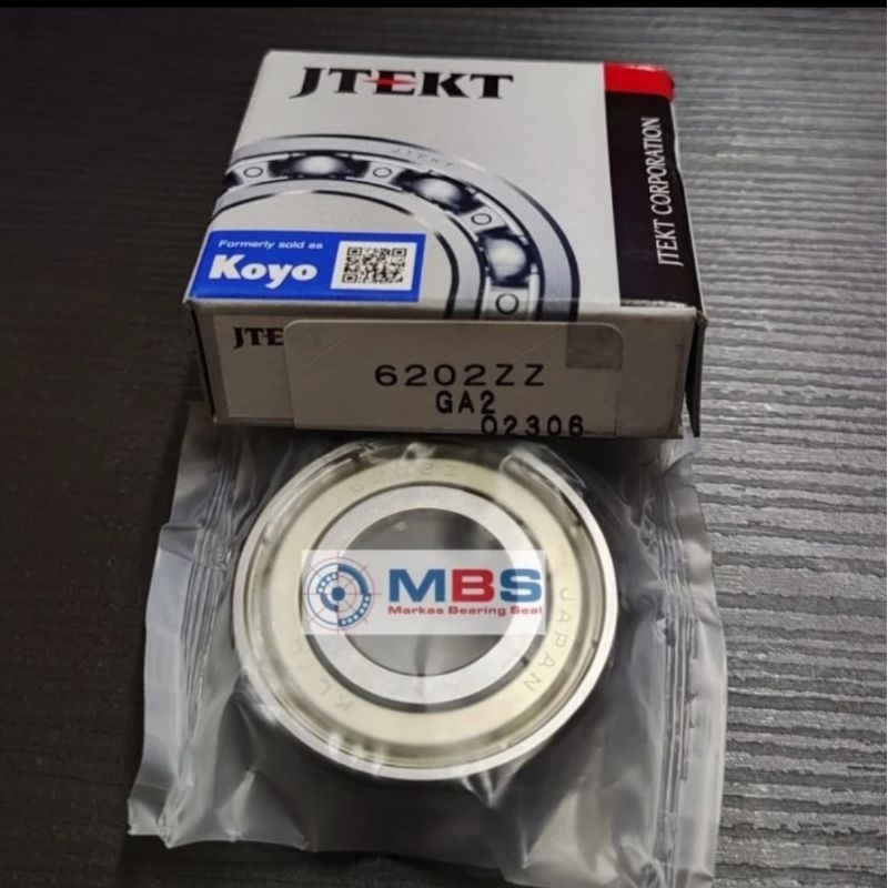 BEARING 6202 ZZ KOYO BRAND ORIGINAL JAPAN 6202ZZ