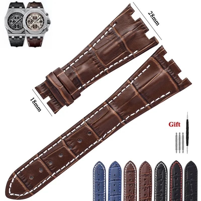 AP Audemars Piguet Leather Watch Strap