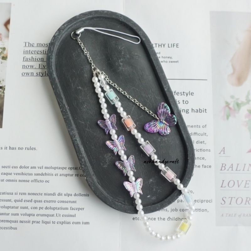 STRAP PHONE (J) PURPLE 9 Item - เกรดพรีเมี่ยม A