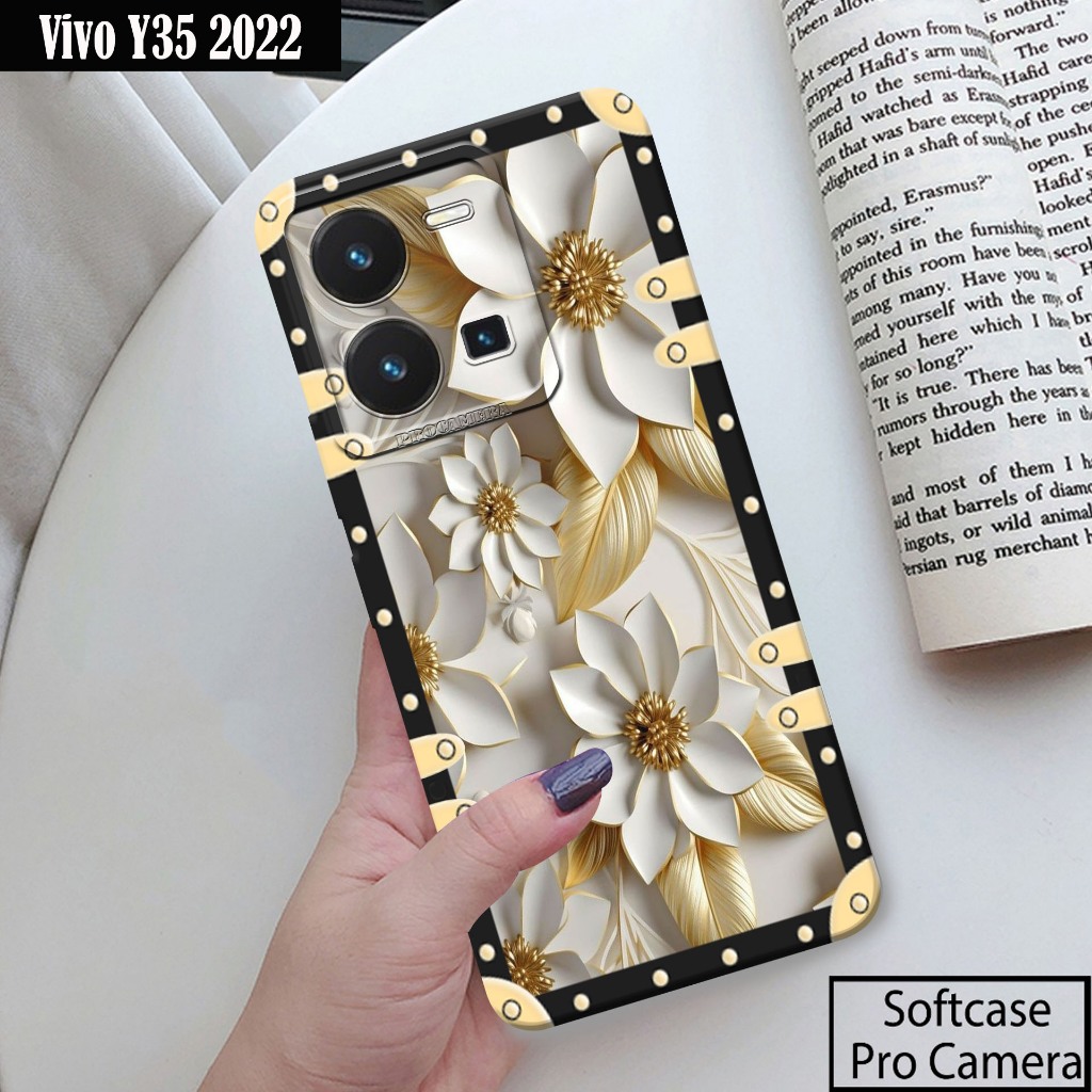 เคส HP ล่าสุด Vivo Y35 - เคสแฟชั่นแบรนด์เนม - เคสโทรศัพท์ Vivo Y35 ล่าสุด - เคส Vivo Y35 Phone Softc