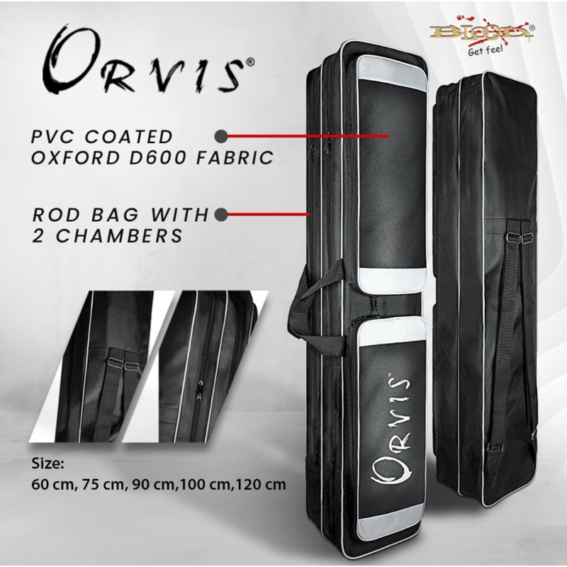 คุณภาพดีที่สุด Orvis Fishing Bags 100cm และยาว 120cm