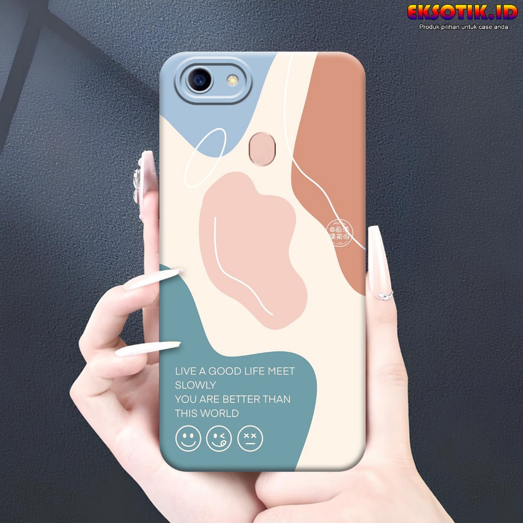 เคส Oppo F5 - เคส Oppo F5 - เคสแฟชั่นล่าสุด - Oppo F5 Silicone - Cool and Cute Motips - Oppo F5 Soft