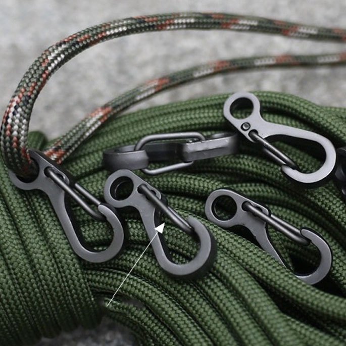 Carabiner Mini D-type Buckle Hanging / Carabiner PER Stainless Steel / Carabiner Buckle / Carabiner 
