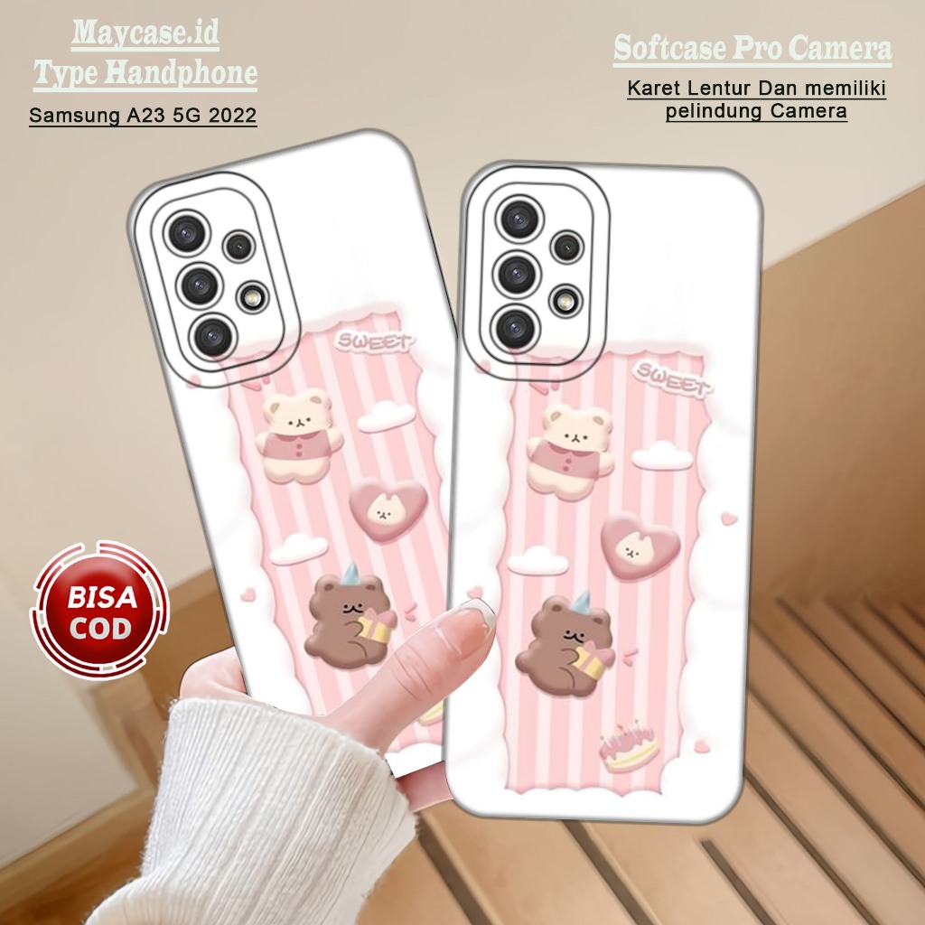 CAHAYA HP Samsung A23 2022 Case - Samsung A23 2022 Case - Samsung A23 2022 Softcase - Phone Protecto