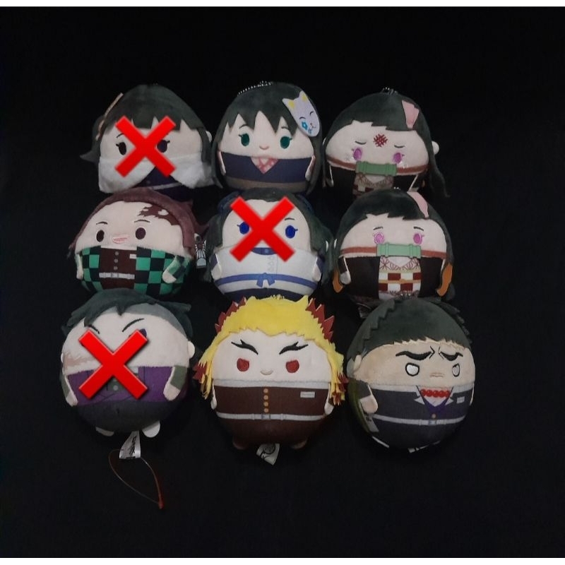 ตุ๊กตาอะนิเมะ Fuwa S Demon Slayer Kimetsu ไม่มี Yaiba