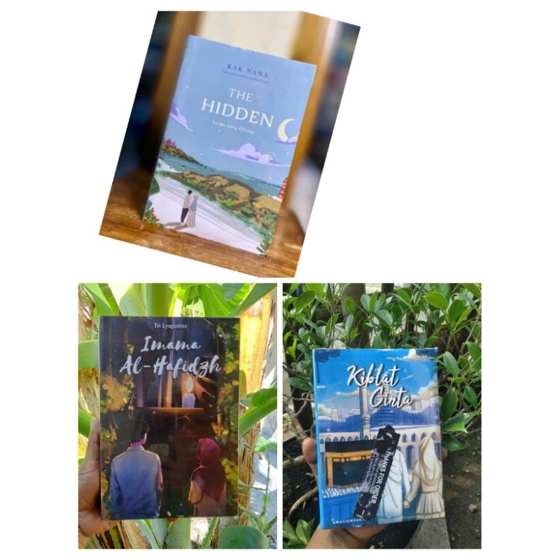 Al HAFIZDAH-THE HIDDEN NOVEL-KIBLAT CINTA-IMAMA Book Package