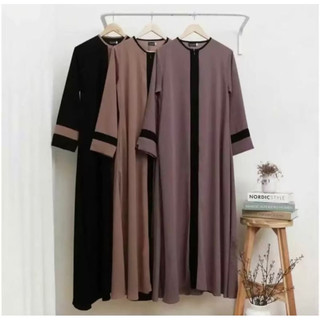 Abaya Aira Maxxy Gamis Syar'i Crinkle  Airflow Premium Busui Friendly