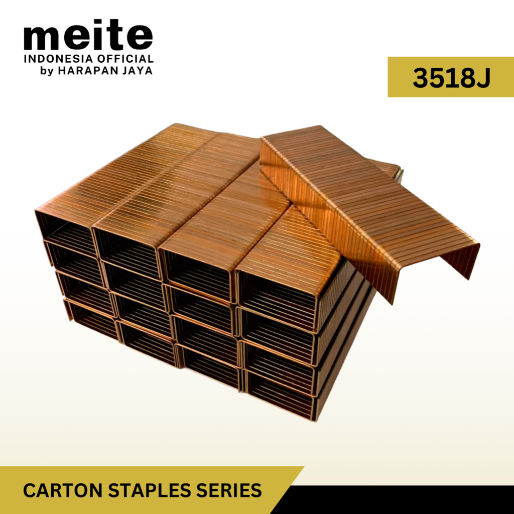 RK Contents Staples Carton 3518 / Refill Stapler กล่องกระดาษกระดาษแข็ง / Nail U