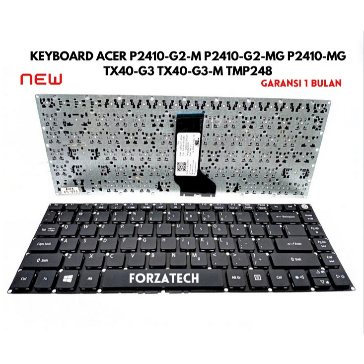 Ready แป้นพิมพ์แล็ปท็อป ACER P2410-G2-M P2410-G2-MG P2410-MG TX40-G3 TX40-G3-M TMP248 ใหม่ รับประกัน