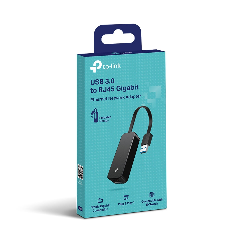 อะแดปเตอร์เครือข่าย TP-Link UE306 USB 3.0 เป็น Gigabit Ethernet