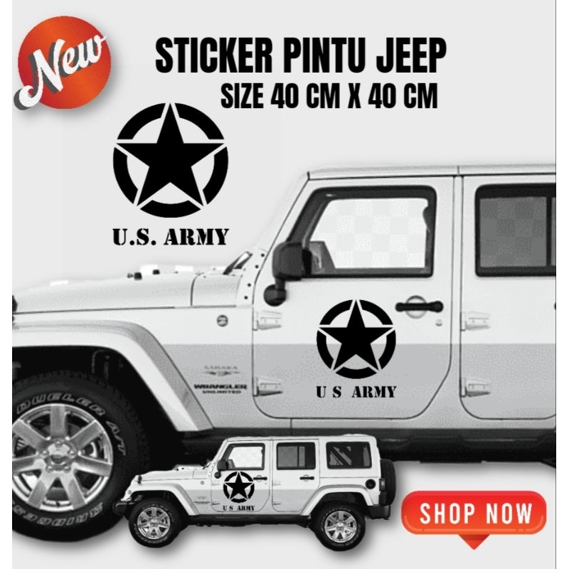 สติ๊กเกอร์ติดรถ Jeep Star สติ๊กเกอร์ Jeep Star Rubicon Wrangler สติ๊กเกอร์ผจญภัย