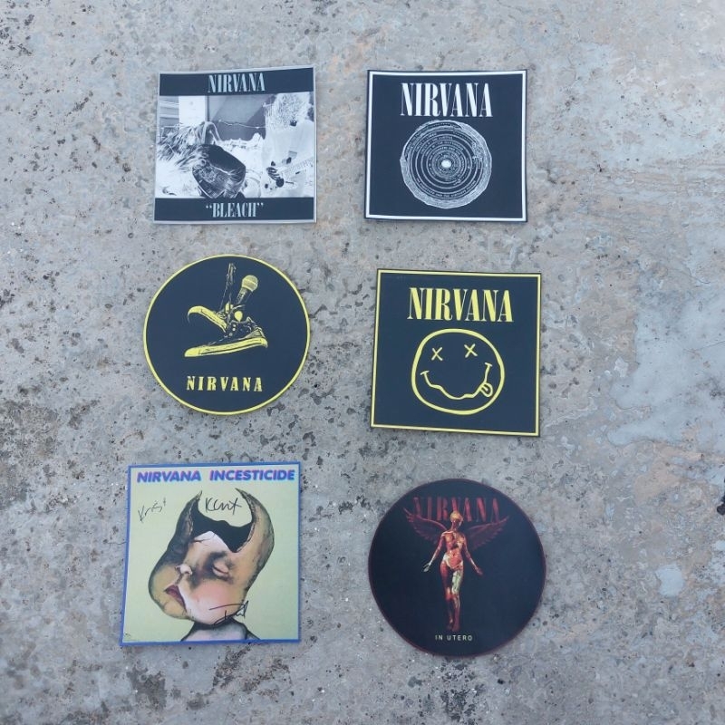 สติ๊กเกอร์ - NIRVANA - BAND