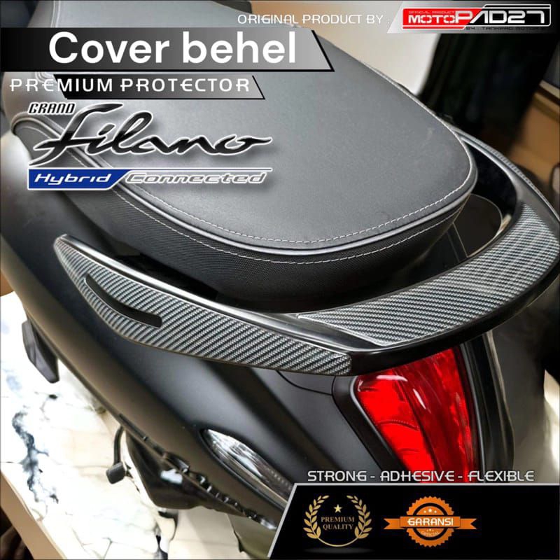 Motopad27 3D สติกเกอร์นูน Yamaha grand filano สติกเกอร์เรซิ่นฝาครอบ grand filano 125 filano รถจักรยา