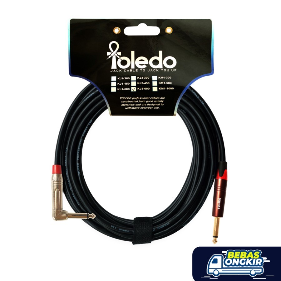TOLEDO JACK INSTRUMENT CABLE KJ3-600