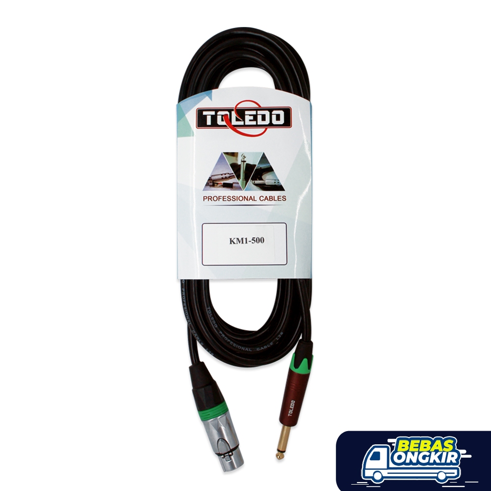 TOLEDO KM1-500D JACK INSTRUMENT CABLE
