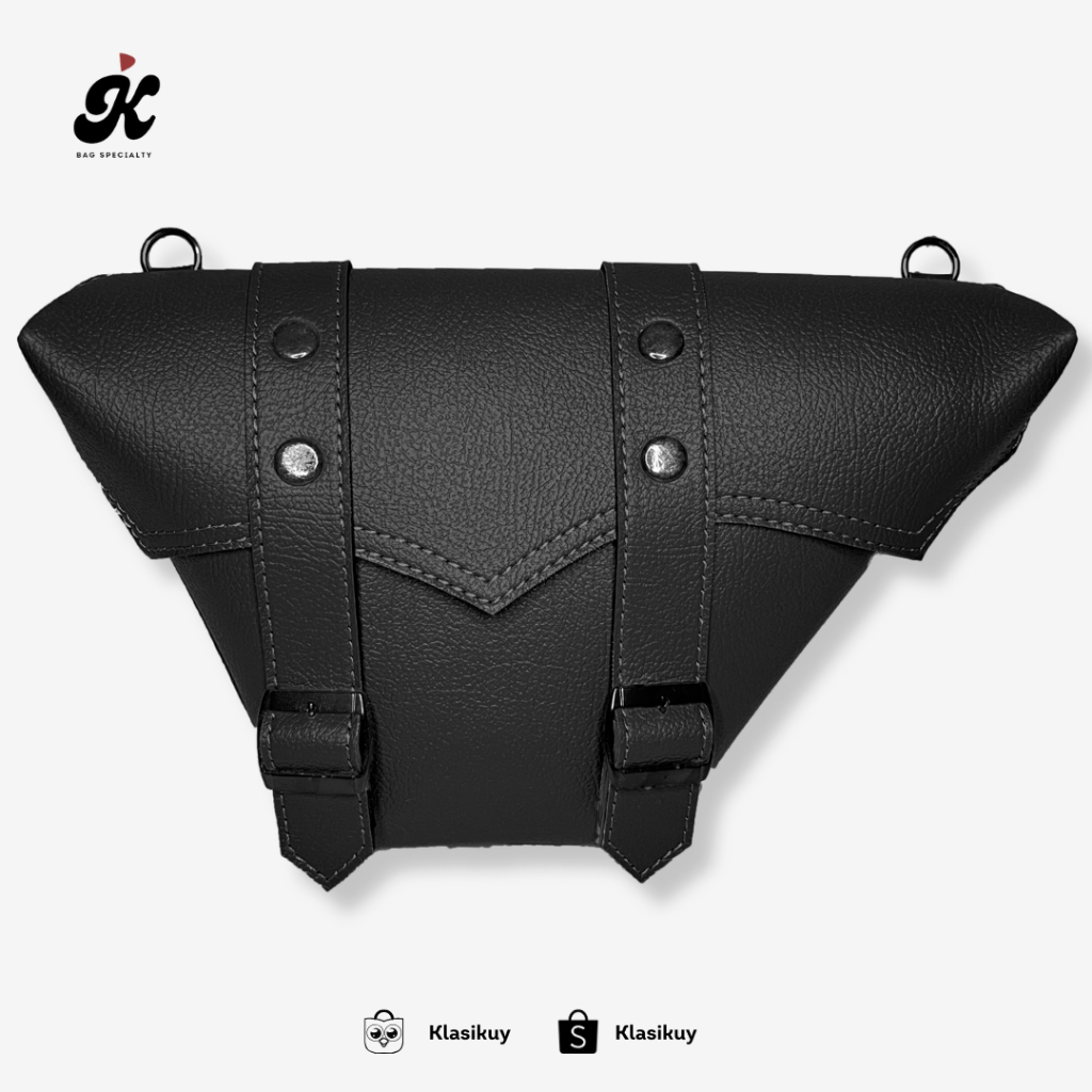 Klasikuy - รุ่น 06 : Tas Motor Side Bag Classic Custom Japstyle Motorcycle Side Bag