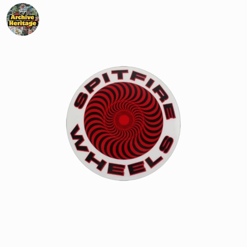 Spitfire Wheels รถบรรทุกแบรนด์บริษัทเสื้อผ้าสติกเกอร์สเก็ตบอร์ด