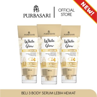 MFI - Paket Hemat 3 pcs Purbasari White Glow Body Serum