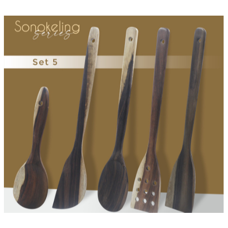 KAYU cooking Sutil / ไม้พายไม้ / ตะแกรงทอดไม้ / ทัพพีข้าวไม้ / ช้อนทําอาหารไม้