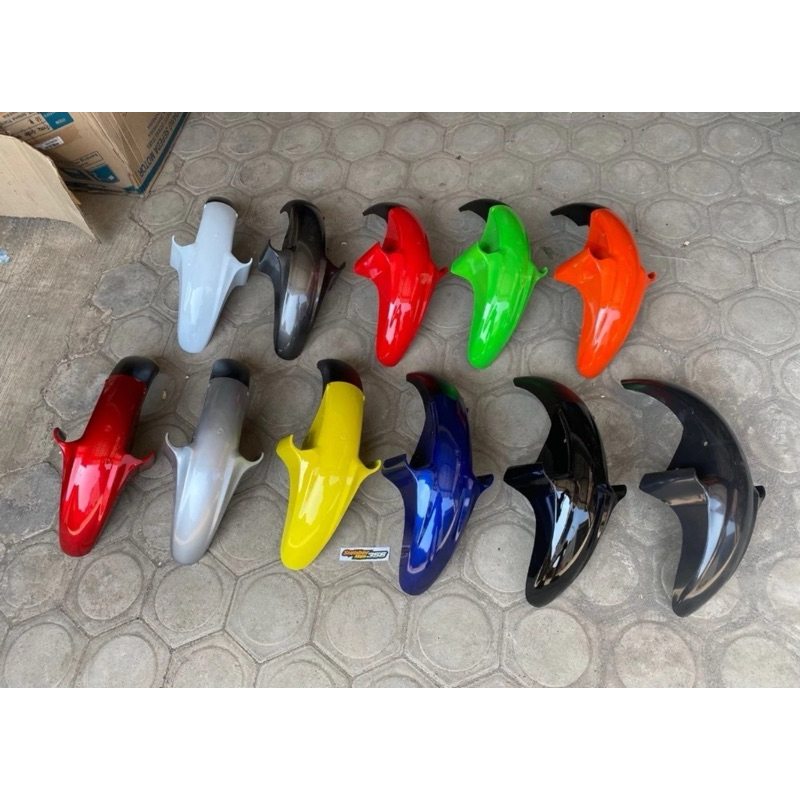 Kawasaki Leo Pnp บังโคลนหน้า Shock Ninja Skok Slebor Selebor Leo Pnp ยาง 90/80