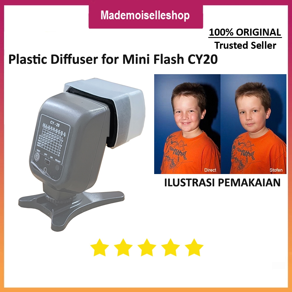 Flash Diffuser สําหรับ Mini Flash CY20 - Omni Bounce Diffuser CY-20