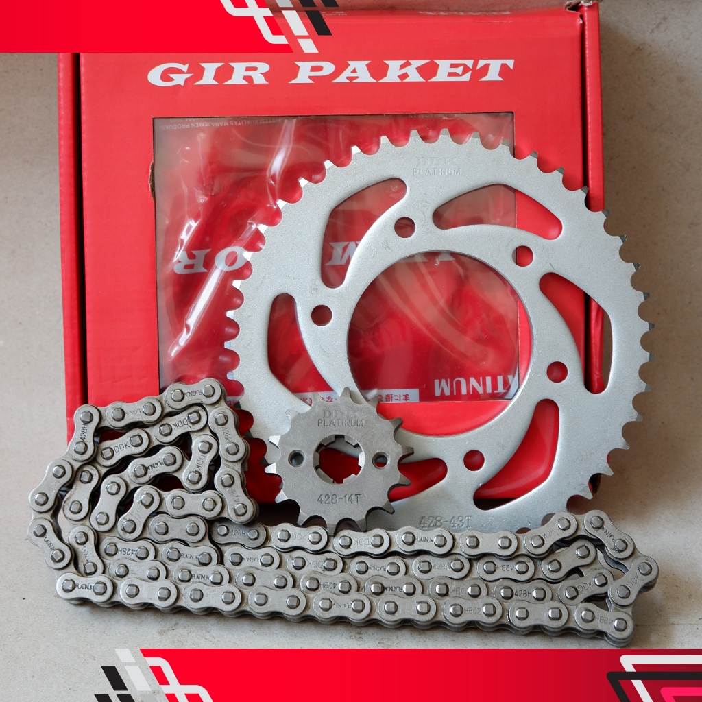 Gear / Gear Set Gear / Gear Complete Package Yamaha Vixion Old - MS Otomotif