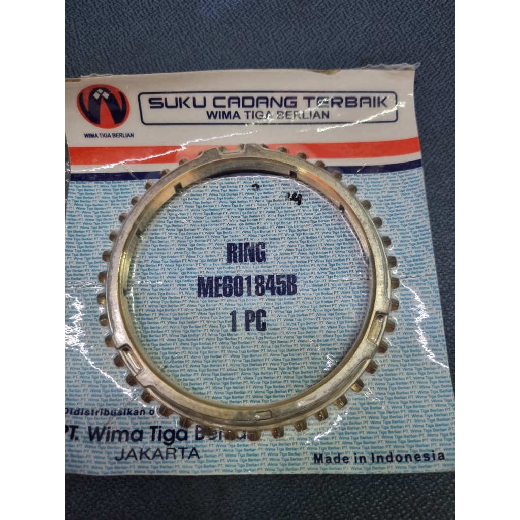 แหวน SINKROSER ROMES TRANSMISSION TUB COLT ดีเซล ใหญ่ NO. 3 - 4 ME601845B ยี่ห้อ WTB WIMA THREE เพชร