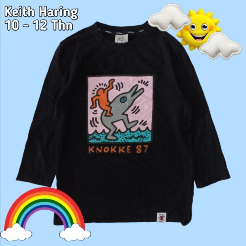 แขนยาว Kids Keith Haring