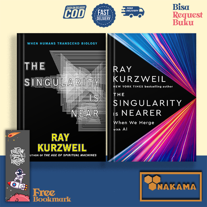 ความหกเหลี่ยมใกล้ | The Singularity Is Nearer (2 เล่ม) โดย Ray Kurzweil (ภาษาอังกฤษ)