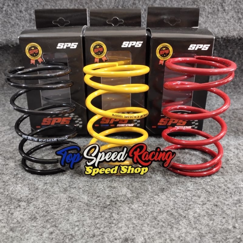 SP5 CVT SPRING AVAILABLE ขนาด 1000 RPM / 1500 RPM / 2000 RPM สําหรับ MIO / NOUVO / FINO CARBON / MIO