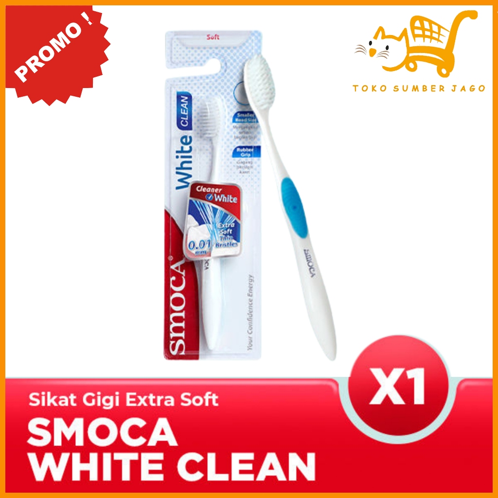 แปรงสีฟันสําหรับผู้ใหญ่ Smoca White Clean W-91166