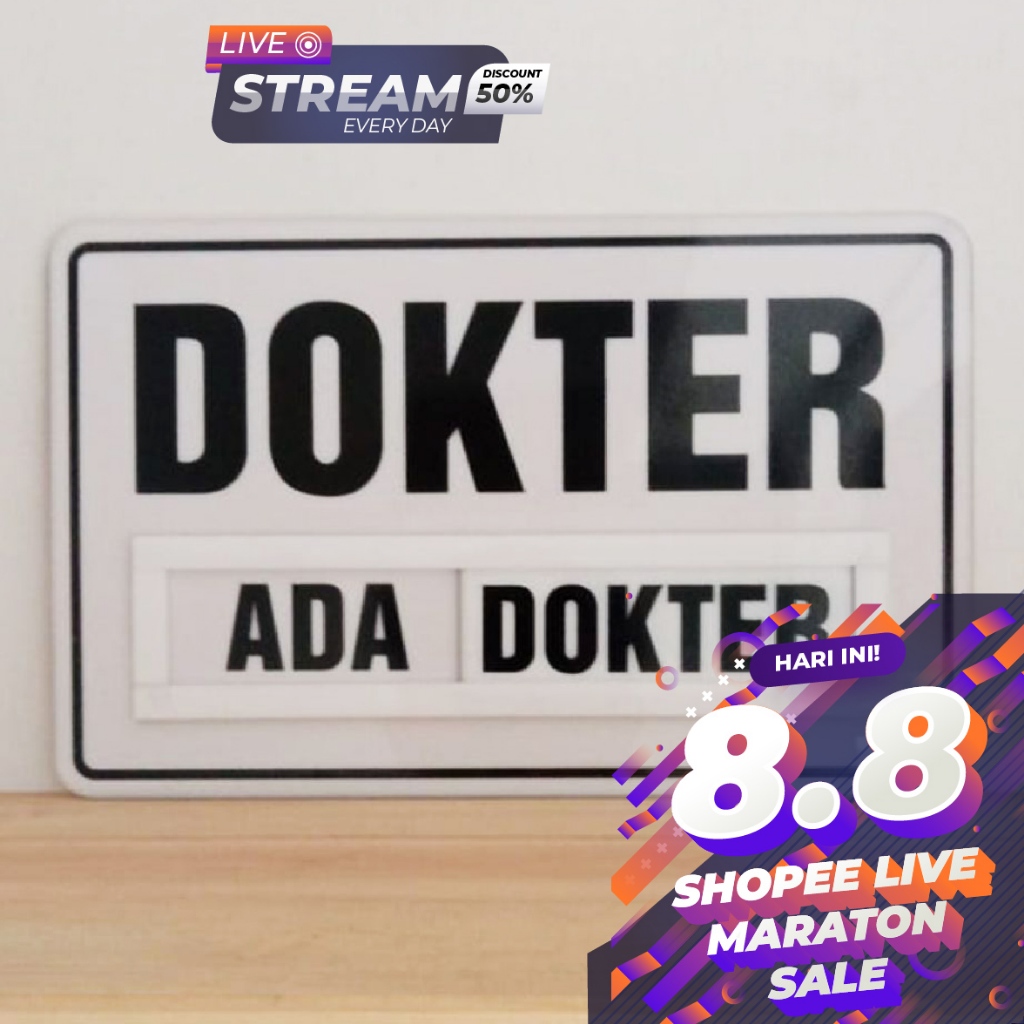 DOCTOR / MIDWIFE / ETC NAME PLATE, SLIDING (AVAILABLE / OUT), UK 27 X 17