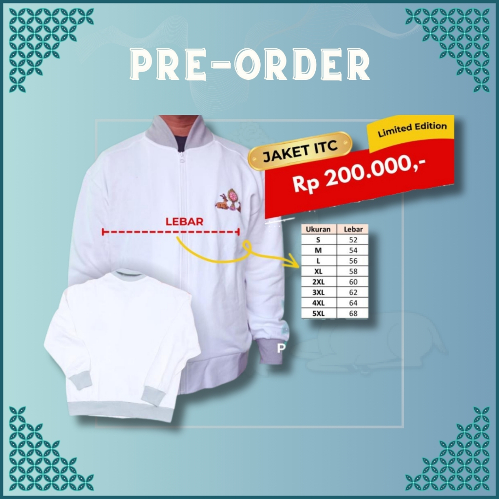 [OPEN PO UP ถึง 27 JULY 2024] ITC JACKET