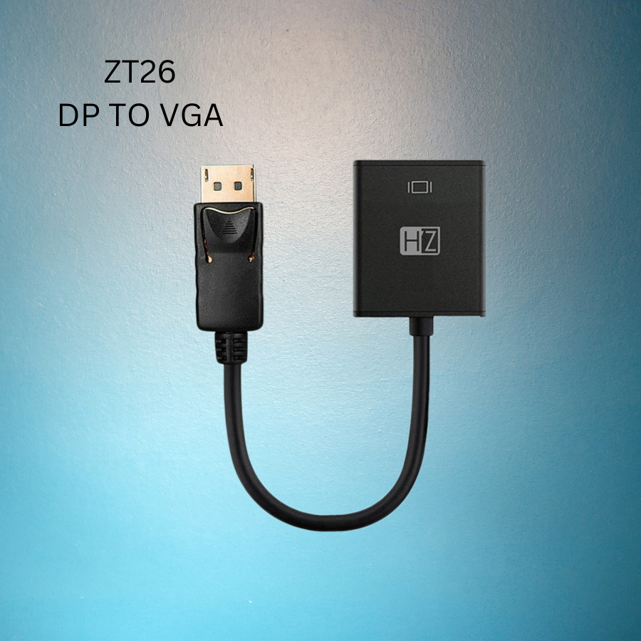 ตัวแปลง HEATZ DP เป็น VGA ZT26
